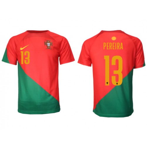 Fotballdrakt Herre Portugal Danilo Pereira #13 Hjemmedrakt VM 2022 Kortermet